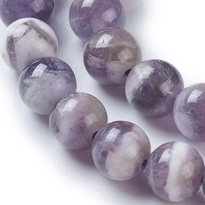 Amethyst Beads, Semi-Precious Stone, 6mm, 64pcs/strand