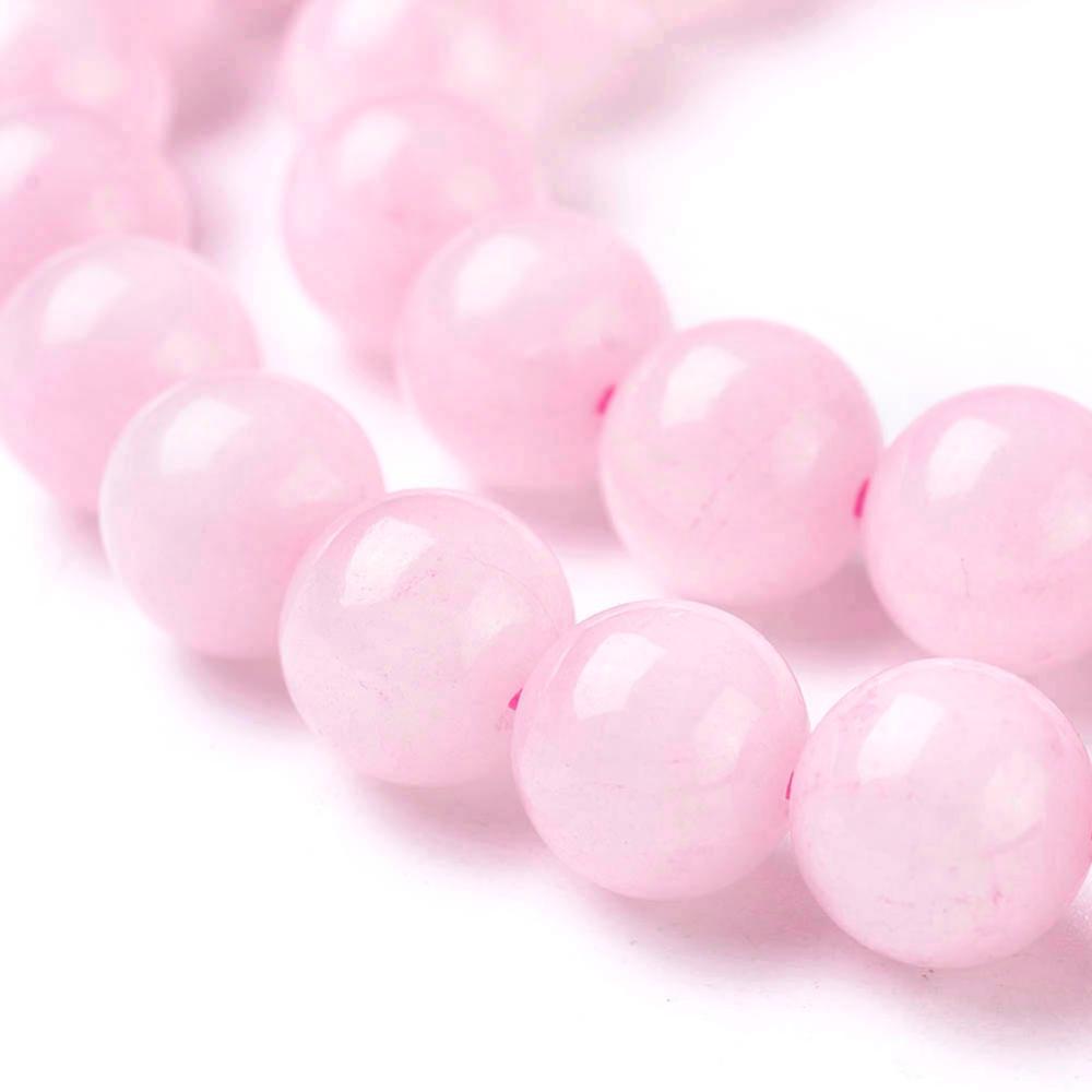 Pink semi hot sale precious stone