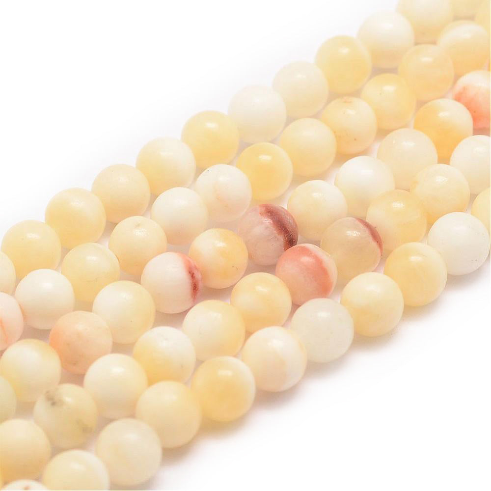 Honey Jade Beads, Semi-Precious Stone, 10mm, 37pcs/strand