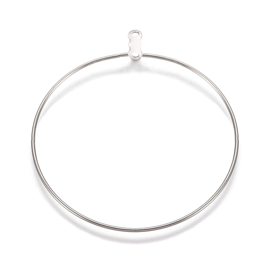 Earring Hoops, Antique Silver Color. Size: 40mm, 10 pcs/package.  Material: Alloy, Round, Closed Hoop Earrings. Antique Silver Color, Shinny Finish.  Wide Application: The Hoops are Suitable for making Your Own Earrings. Great Addition to Your Jewelry Making Collection.